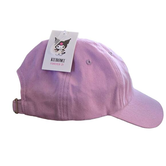 Sanrio Kuromi Baseball Hat Forever 21 Lilac Purple Adjustable Cap OSFM - Picture 3 of 6